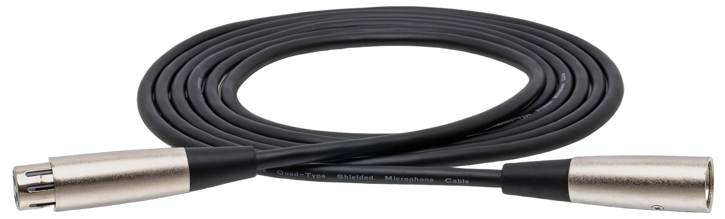 Hosa CMI-125 Quad Microphone Cable XLR 25ft Hosa CMI-125 quad microphone cable with XLR female to male connectors, 25 feet length