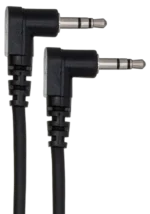 Hosa CMM-105 3.5mm TRS stereo interconnect cable dimensional diagram specifications