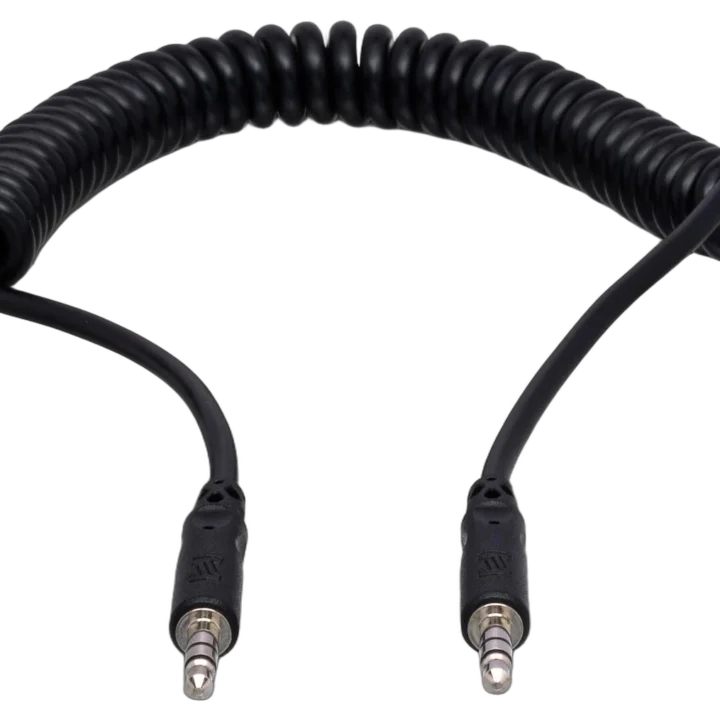 Hosa CMM-105C stereo interconnect cable with 3.5mm TRS connectors, 5-foot length