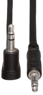 Hosa CMM-115 stereo interconnect cable 3.5mm TRS connectors close-up detail view