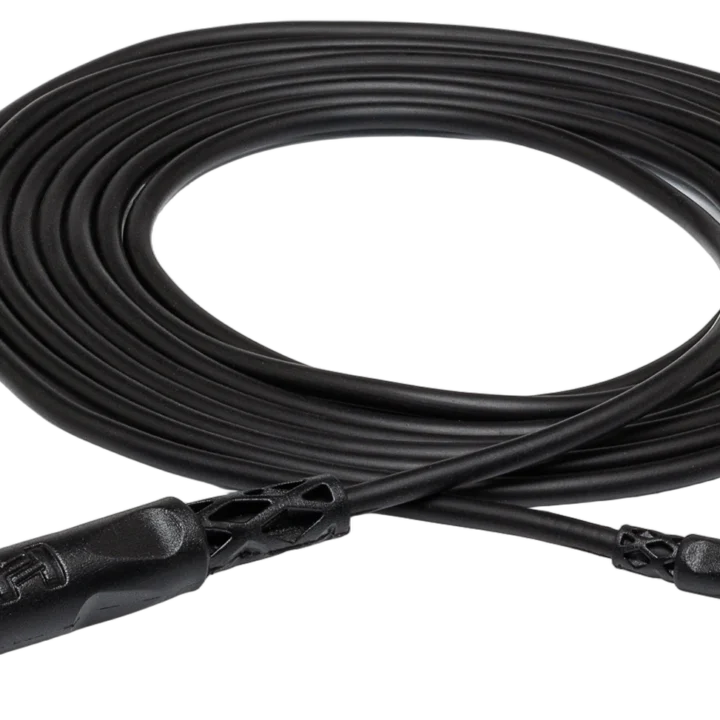 Hosa CMP-305 mono interconnect cable with 3.5mm TS and 1/4 inch TS connectors, 5 feet length