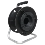 ProX 12 inch cable storage drum with maintenance-free bearing shown from side angle