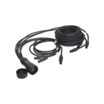 ProX 19-pin power distribution cable with Kupo connector and six True1 outputs, connector detail view