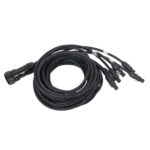 ProX 19-pin power distribution cable with Kupo connector and six True1 outputs, 12AWG SJOOW construction