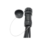 ProX 19-pin power distro cable with Kupo connector and six PowerCON Blue outlets in professional event setup