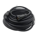 ProX 19-pin power distro extension cable male to female connectors close-up detail