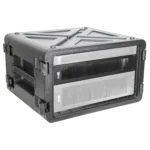 ProX 2U rack panel brush cable management slot strips shown from side angle view