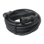 ProX 50 foot 19-pin power distribution extension cable with male to female connectors and 12AWG SJOOW jacket