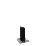 ProX 8.20 FT box truss with three-sided black scrim cover showing dimensional specifications and measurements