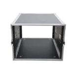 ProX 8U Space Amp Rack Mount ATA Flight Case 24 inch depth side view showing rugged construction