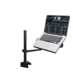 ProX black adjustable arm mount stand with articulating joints for laptop and monitor mounting