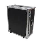 ProX flight case for Allen & Heath AVANTIS SOLO mixer with low profile wheels and handles