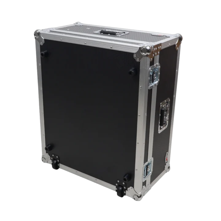 ProX flight case for Allen & Heath AVANTIS SOLO mixer with low profile wheels and handles