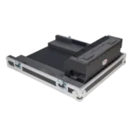 ProX ATA flight case for Allen & Heath AVANTIS SOLO digital audio mixer console with doghouse compartment and caster wheels