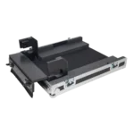 ProX ATA flight case for Allen & Heath AVANTIS SOLO mixer showing rear panel with cable management and ventilation ports