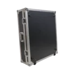 ProX ATA flight case detail showing reinforced corner protection and hardware for PreSonus STUDIOLIVE mixer