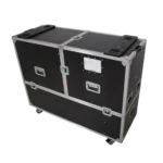 ProX ATA flight case rear panel with handles and protective latches for EV Evolve 90 speakers