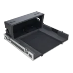 ProX ATA flight case heavy-duty latch mechanism and hardware detail for Yamaha DM7 mixer