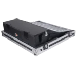 ProX ATA flight case for PreSonus StudioLive 32SX mixer showing reinforced corner hardware and protective latches