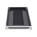 ProX ATA flight case for TASCAM Sonicview 16XP mixer showing protective latch and handle details