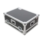 ProX ATA flight case for TASCAM Sonicview 16XP mixer showing reinforced side panel and handle