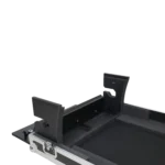 ProX ATA flight case for Yamaha DM7 compact mixer with doghouse and casters dimensional diagram specifications