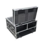 ProX ATA flight case for Yamaha DM7 compact mixer with doghouse and casters dimensional diagram specifications