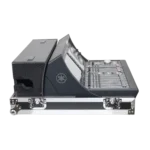 ProX ATA flight case for Yamaha DM7 compact mixer with doghouse protection and heavy-duty casters