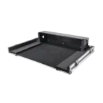 ProX ATA flight case for Yamaha TF3 digital audio mixer with doghouse compartment and caster wheels