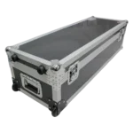 ProX ATA utility flight case with low profile wheels, heavy-duty storage road case exterior