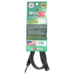 ProX 5 foot balanced audio cable with 1/4 inch TRS and XLR-M connectors featured