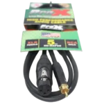 ProX 5 foot audio cable with RCA connector on one end and XLR-F connector on the other end