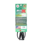 ProX 3 foot audio cable with RCA and XLR-M connectors, professional grade shielded cable
