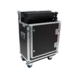 ProX Behringer Wing Compact flight case dimensional diagram showing measurements and specifications