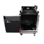 ProX Behringer Wing Compact flight case dimensional diagram showing measurements and specifications