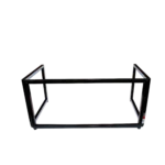 ProX 6 foot foldable tabletop DJ facade with four panels, dimensional specifications and measurements diagram