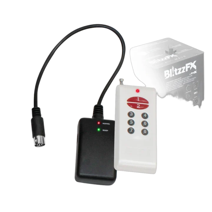 ProX Blitzz wireless remote and receiver unit for cold spark machine control and operation