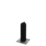 ProX 6.56 foot box truss with three-sided black scrim cover dimensional diagram specifications