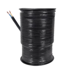 ProX 500 foot bulk speaker wire spool with 2 conductor 12 gauge copper construction detail view