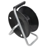 ProX 12-inch cable storage drum showing maintenance-free bearing system and durable construction