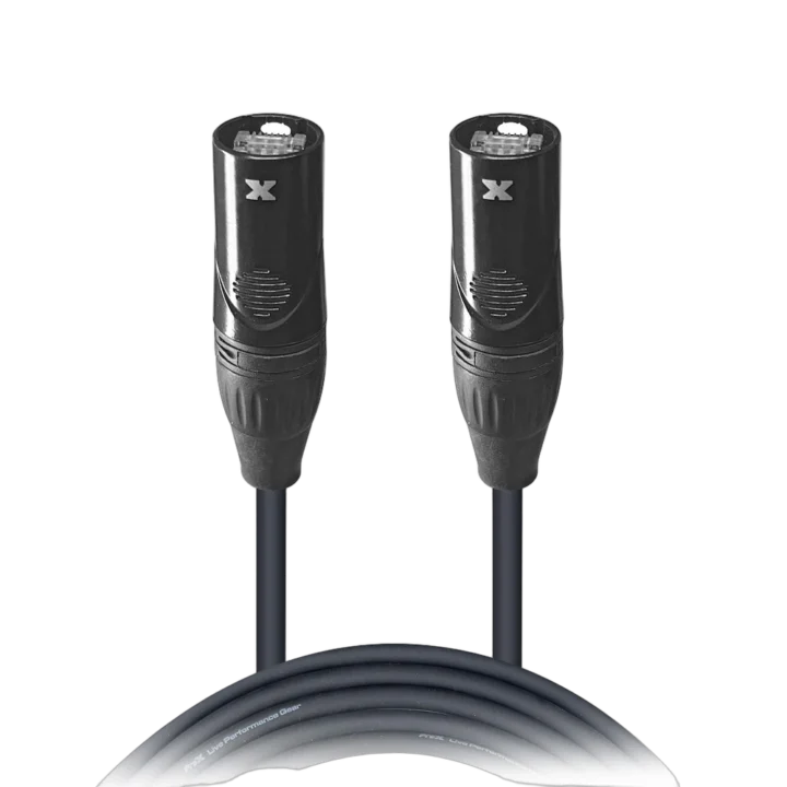 ProX 2 foot Cat6 shielded ethernet cable with RJ45 connectors, STP construction