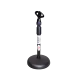 ProX desktop microphone stand with 6-inch round weighted base close-up detail view