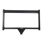 ProX dual laser DJ lighting mount bracket attached to speaker stand pipe connector