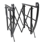 ProX EZ-Tilt rolling stand with tilting mechanism for audio console equipment positioning