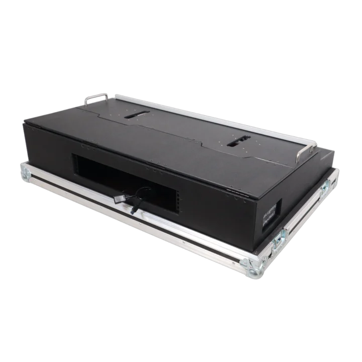 ProX flight case for GrandMA3 onPC Command Wing and Fader Wing, protective case detail view