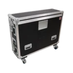 ProX flight case for GrandMA3 onPC Command Wing and Fader Wing with dimensional specifications and measurements