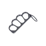 ProX GRIPMATE hand-gripped slotted microphone knuckle holder black detail showing grip texture