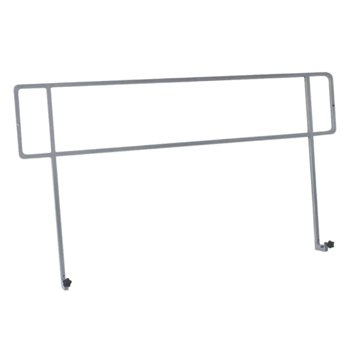 ProX 8 foot professional single guard rail with safety features for StageQ portable stage platform
