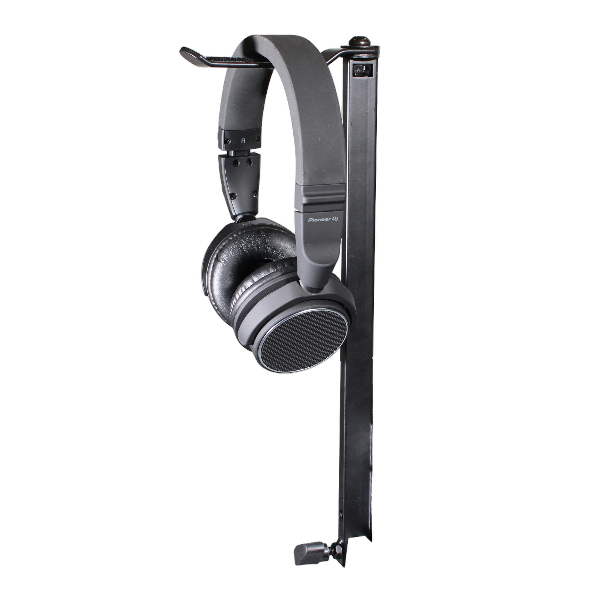 ProX Headphone Pole Stand 12 Inch Shaft Rotating Hook ProX headphone pole stand with 12 inch shaft and rotating hook for equipment cases