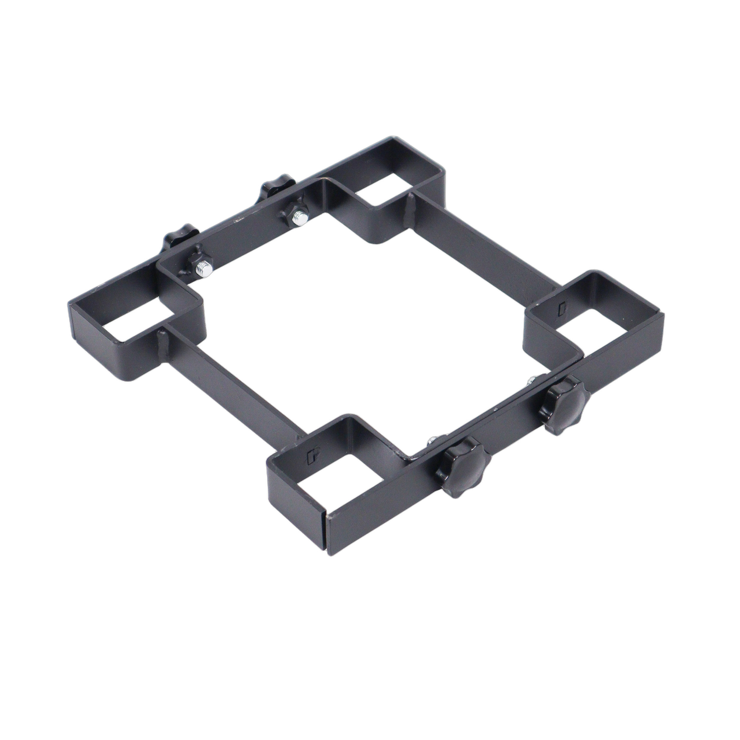 ProX Heavy Duty Clamp 4 Legs StageQ Staging ProX heavy duty clamp for four legs StageQ staging system front view